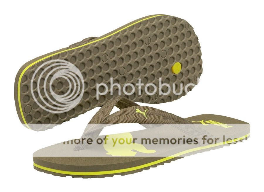 puma mens flip flops